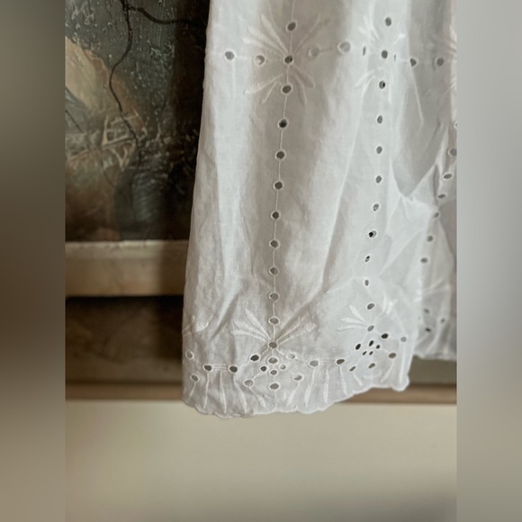CREAM Eyelet White CRMOCCAMIA SHIRT Size 44 - Picture 10 of 13